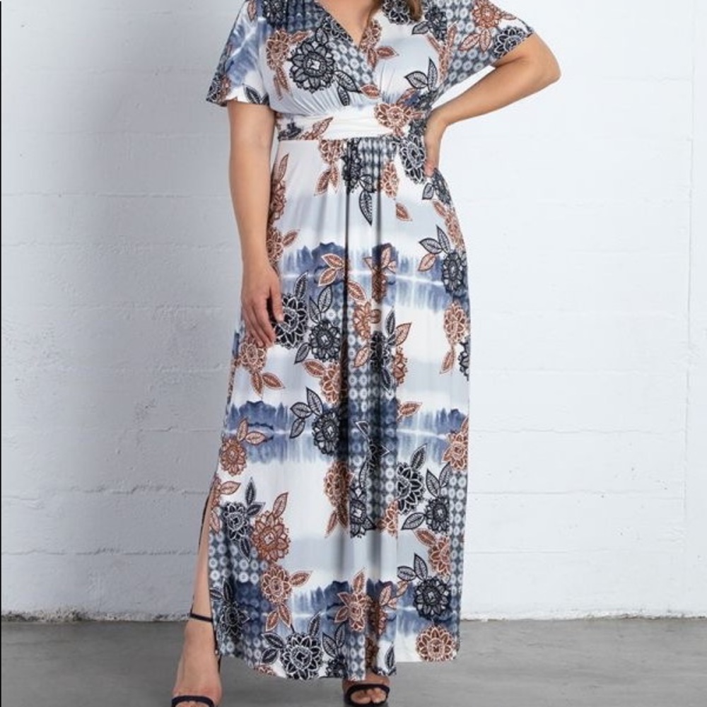 Kiyonna Vienna maxi dress size 2x